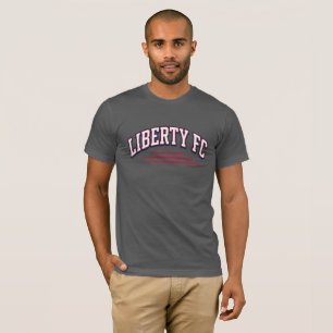Liberty FC Navy Star T-shirt Premium USA Voetbal
