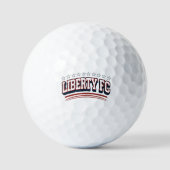 Liberty FC Varsity Golfballen | Patriottische USA- (Voorkant)