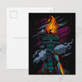 Liberty Feestdagenkaart (Voorkant / Achterkant)