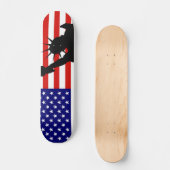 Liberty Flag Skateboard (Voorkant)