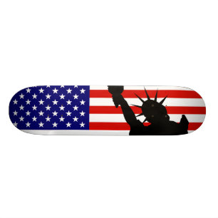 Liberty Flag Skateboard