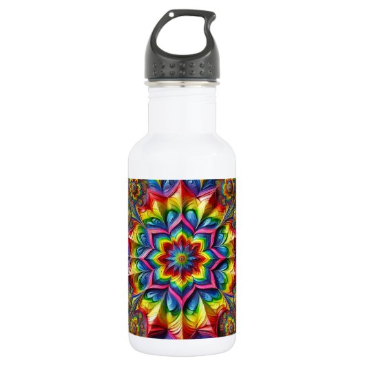 Liberty fles LGBTQ kleuren (Voorkant)