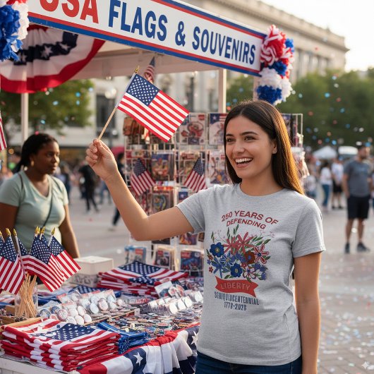 Liberty Floral 250e Jubileum T-shirt
