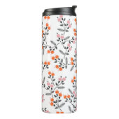 Liberty Florals: Met de hand gestikt borduurwerk Thermosbeker (Gedraaid links)