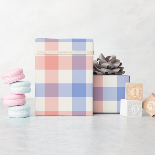 Liberty Gingham - Inpakpapier (Baby Shower)