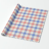 Liberty Gingham - Wrapping Paper Cadeaupapier (Uitgerold)