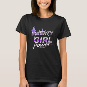 Liberty & Girl Power Statement T-shirt