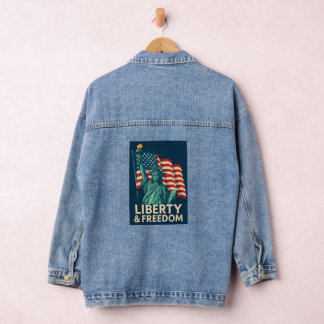 Liberty & Glory: De Amerikaanse Droom Denim Jacket