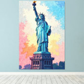 Liberty Glow Canvas Afdruk (Insitu (Houten vloer))