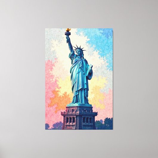 Liberty Glow Canvas Afdruk (Voorkant)