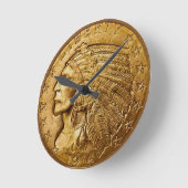 Liberty Gold Ronde Klok (Hoek)