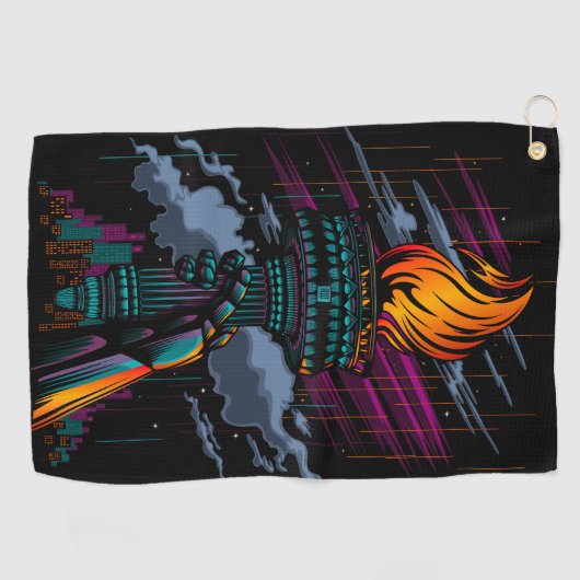 Liberty Golfhanddoek (Horizontaal)