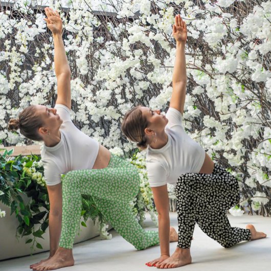 Liberty Green 1 Leggings