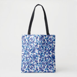 Liberty groot blauw tote bag