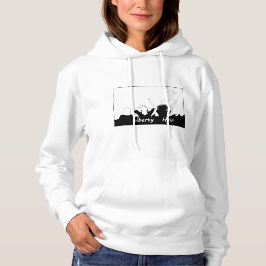 Liberty Hair Hoodie (Voorkant)