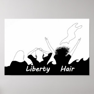 liberty hair poster