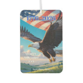 Liberty in the Air • 1776–2026 Eagle Keepsake Luchtverfrisser (Voorkant)