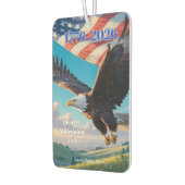 Liberty in the Air • 1776–2026 Eagle Keepsake Luchtverfrisser (Links)