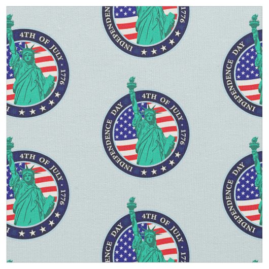 Liberty Independence Day 4e juli 1776 Stof (Close Up)