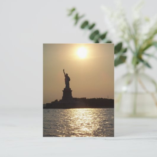 Liberty Island Briefkaart (Staand voorkant)