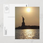 Liberty Island Briefkaart (Voorkant / Achterkant)