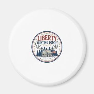 Liberty Jacht Lodge Patriottisch Patriottisch Jach Magneet