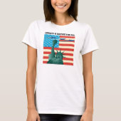 LIBERTY & JUSTICE FOR ALL T-SHIRT (Voorkant)