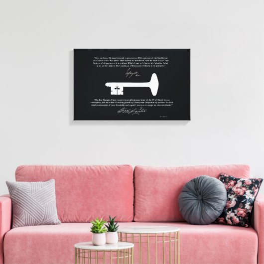 Liberty Key Canvas Afdruk (Insitu (Woonkamer))