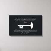 Liberty Key Canvas Afdruk (Voorkant)