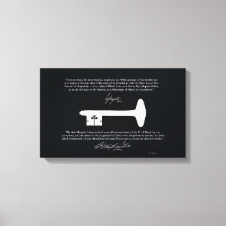 Liberty Key Canvas Afdruk