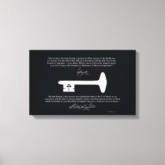 Liberty Key Canvas Afdruk (Voorkant)