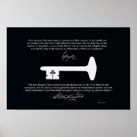 Liberty Key Poster