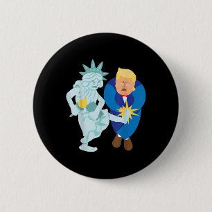 Liberty Kicks Trump 2020 Verkiezing Anti Donald Ronde Button 5,7 Cm