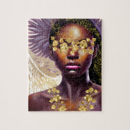 Liberty Kween African American Woman Art Legpuzzel