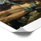 Liberty Leading the People, 28 juli 1830 (olie op  Poster (Hoek)