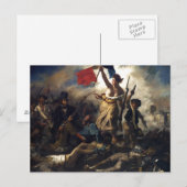 Liberty Leading the People Briefkaart (Voorkant / Achterkant)