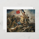 Liberty Leading the People Briefkaart (Voorkant / Achterkant)