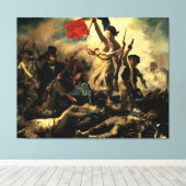 Liberty Leading the People Canvas Afdruk (Insitu (Houten vloer))