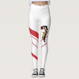 Liberty Leading the People Delacroix revolutionary Leggings