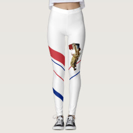 Liberty Leading the People Delacroix revolutionary Leggings