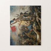 Liberty Leading the People door Eugène Delacroix Legpuzzel (Verticaal)