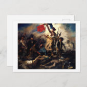 Liberty Leading the People, Eugene Delacroix Briefkaart (Voorkant / Achterkant)