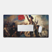 Liberty Leading the People, Eugene Delacroix Bureaumat (Keyboard & Muis)