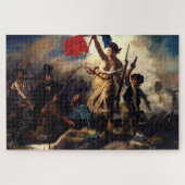 Liberty Leading the People, Eugene Delacroix Legpuzzel (Horizontaal)