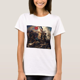 Liberty Leading the People, Eugene Delacroix T-shirt