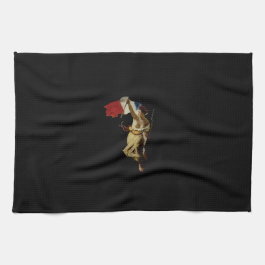 Liberty Leading the People – Eugène Delacroix Theedoek (Horizontaal)