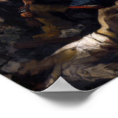 Liberty Leading the People — Franse Revolutie Poster (Hoek)