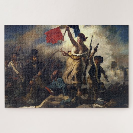 Liberty Leading the People Legpuzzel (Horizontaal)