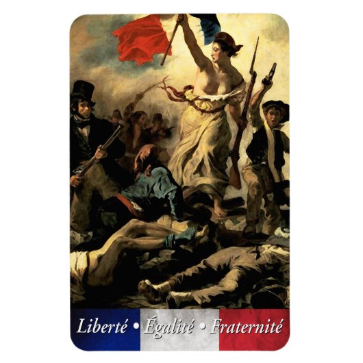 Liberty Leading the People Magneet (Verticaal)