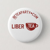 Liberty Libertea Tea Party Button (Voorkant)
